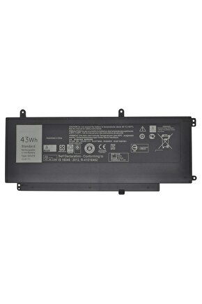 Dell PXR51, 0PXR51 Notebook Bataryası - Laptop Pili