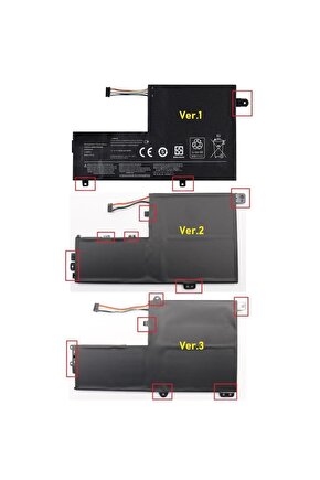 Lenovo Yoga 500-14IBD Notebook Bataryası, Laptop Pili - 2 Cell