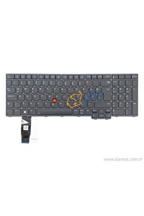 ThinkPad L15 Gen3 Notebook Klavyesi - Tuş Takımı  Siyah - TR - Backlit
