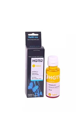 GT52Y SARI MOH56A ŞİŞELİ MÜREKKEP 70ml (Hp )