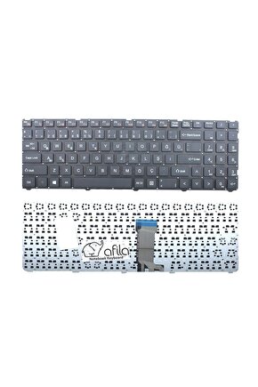 Casper Nirvana C600, C650 Notebook Klavyesi (Siyah TR) KL364