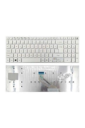 MP-10K36GB-6982W Uyumlu Notebook Klavyesi (Beyaz TR)