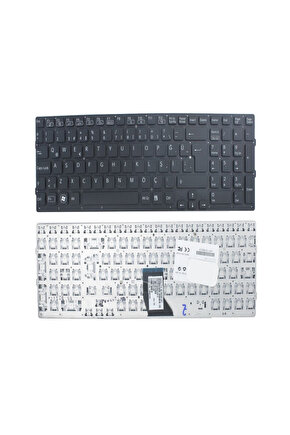 Sony Vaio PCG-71D14M Notebook Klavyesi - Siyah - TR