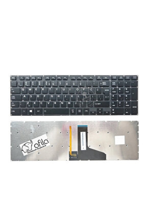 Toshiba Satellite P50-B, P50-B-103, P50-B-10F Klavyye (Siyah TR) ışıklı