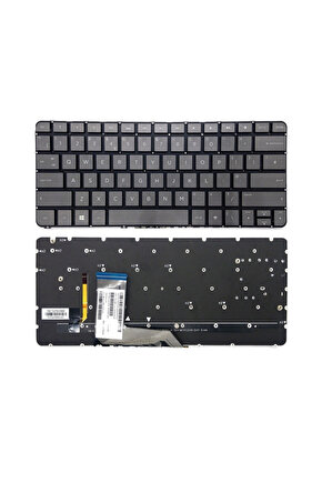 Hp Spectre X360 13-4101NT (P5P85EA) Uyumlu Notebook Klavyesi  Siyah - TR