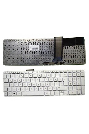 Hp 15-p023cy 15-p029cy 15-p029nr Klavyesi - Beyaz - TR
