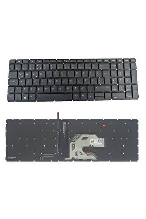 HP ProBook 450 G6, 455 G6, 455R G6 Notebook Klavyesi (Siyah TR)  IŞIKLI  NBKL0591LD