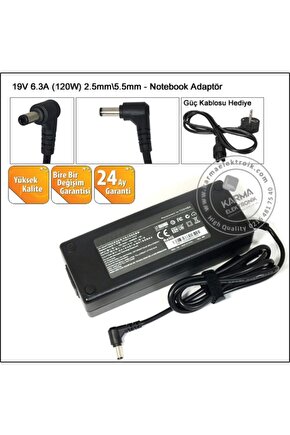 Monster Abra A5 V15.2, A5 V15.2.1, A5 V15.2.2 Notebook Adaptör, Şarj Aleti Cihazı 120W