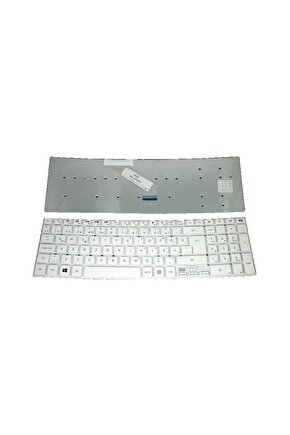 Acer E5-571G-3382 E5-571G-34R0 Notebook Klavyesi (Beyaz TR)