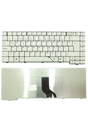 Acer Aspire 4520, 5320, 5520, 5520G 5920G 5920Z Notebook Klavyesi (Beyaz TR)
