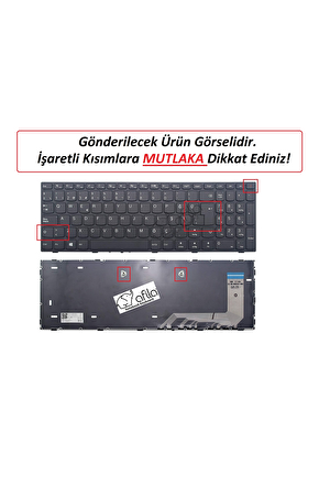 TH-Lenovo 5N20L25889,5N20L25926,5N20L25927 Klavye (Siyah TR) Ver.1