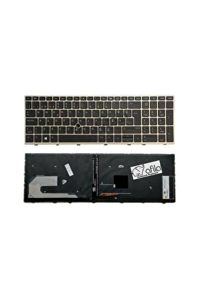 Hp Elitebook 750 G5 755 G5 850 G5 855 G5 Klavye Siyah Tr Işıklı Uyumlu