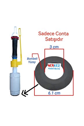 Eski Model Gömme Rezervuar İç Takım Boşaltma Kapama Contası