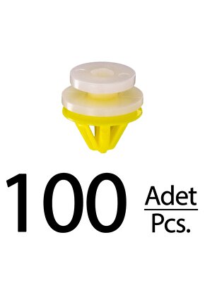 Land Rover Opel Renault için Kapı Döşeme Klips - 100 Adet