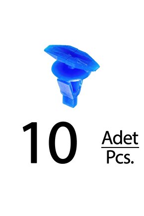 Honda CR-V CR-Z Insight Fit Civic Clarity RLX TSX için Toz Fitili Klips - 10 Adet