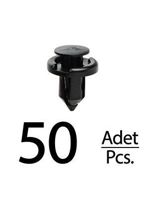 Nissan, İnfiniti, Subaru için Tampon Klips- 50 Adet