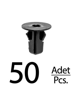 Toyota ve Lexus için Çamurluk Etek Klipsleri- 50 Adet