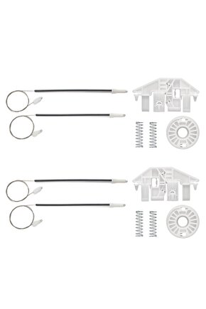 Peugeot 406 için Ön Sol Cam Tamir Seti