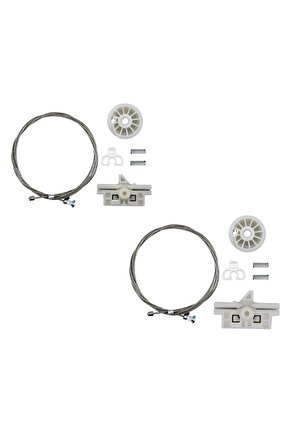 Fiat Grande Punto için Ön Cam Kriko Teli Tamir Takımı-Sağ-Sol-SET