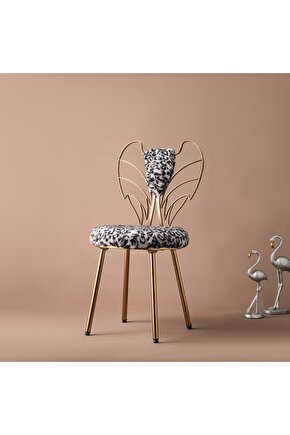 Gold Melek Melek Sandalye Angel Sandalye Makyaj Sandalyesi