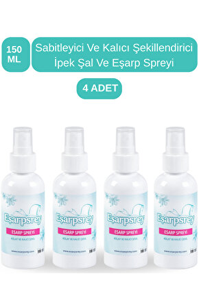 4LÜ DEV PAKET- KALICI ŞEKİLLENDİREN EŞARP SPREY SET (4 ADET)