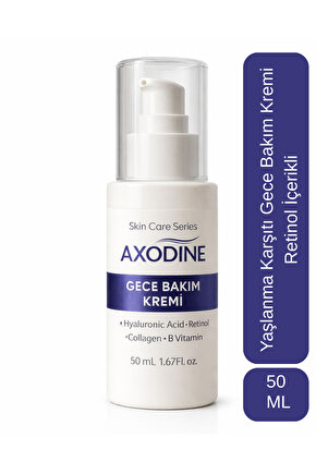 Kırışıklık Karşıtı Gece Bakım Kremi 50 ml - Retinol Içerikli -