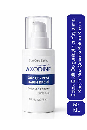 Kırışıklık Karşıtı Botox Etkili Dolgunlaştırıcı Yaşlanma Karşıtı Göz Çevresi Bakım Kremi 50 ml
