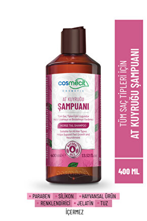 Hızlı Uzamaya Ve Beslemeye Yardımcı At Kuyruğu Şampuan 400ML