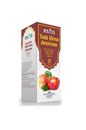 Tatlı Elma Aroması Saf 20 ml