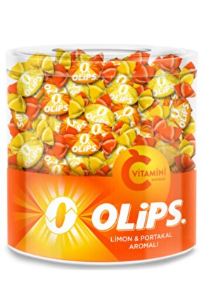 C Vitaminli Limon ve Portakal Aromalı  Kavanoz Şeker 462 gr