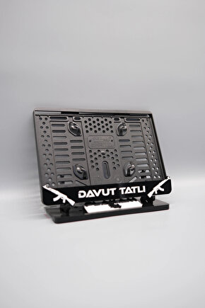 KELEŞ TEMALI KİŞİYE ÖZEL İSİMLİ PLEKSİ MOTOR PLAKALIĞI