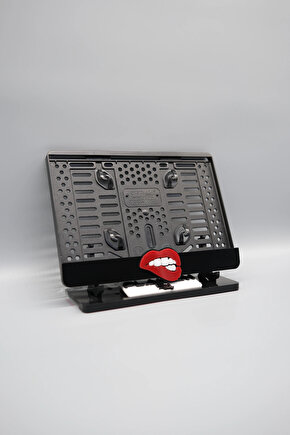 DUDAK 3D KABARTMALI PLEKSİ MOTOR PLAKALIĞI