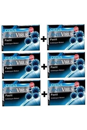 Cistus Antivirüs Pastil 6 Adet