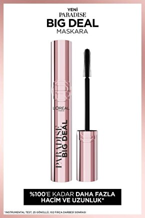 L’Oréal Paris Paradise Big Deal Maskara - Siyah