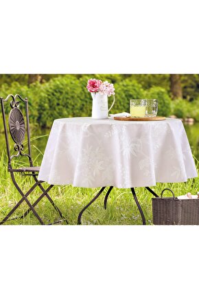 Jannie Masa Örtüsü - Pudra - 140 Cm