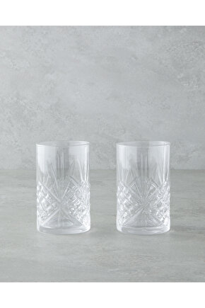 Agolde Cam 2li Meşrubat Bardağı Şeffaf