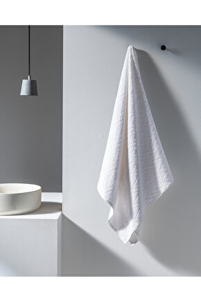 Colette %100 Pamuk Banyo Havlusu - Beyaz