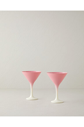 Whitney Cam 2li Cup 175 ml Pembe - Krem