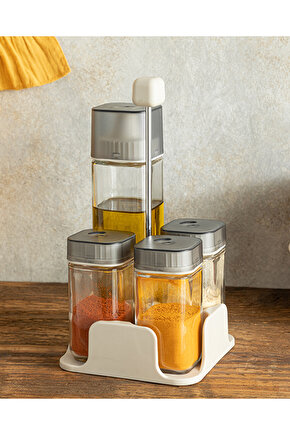 Symbol Cam 4lü Baharatlık Krem