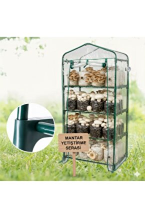 Mantar Yetiştiriciliği İçin Özel Ev, Balkon, Dış ve İç Mekan Sera Çadır