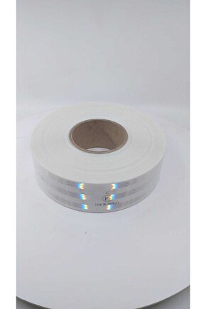 Reflektif Bant 1metre Onaylı Beyaz