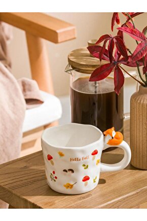 LCW HOME Karişik Baskılı Seramik Kupa 440 ml (W5)