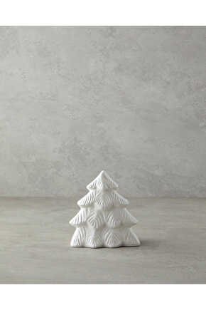 Christmas Tree Dolomite Peçetelik 12x9x13 cm Beyaz