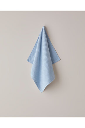 Twill Pamuk Yüz Havlusu 50x70 cm Açık Mavi