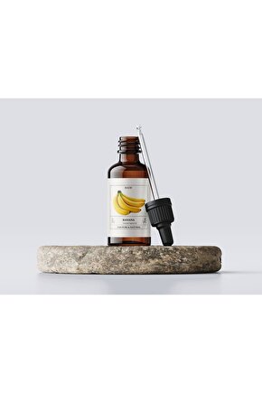 Muz Esansiyel Uçucu Koku Yağı Difüzör Esansı Buhurdanlık Aromaterapi Yağı 10ml