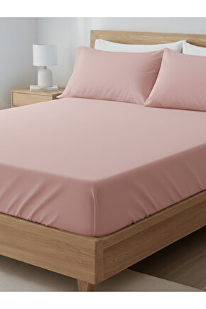 Lastikli Yatak Çarşaf Seti Yastık Kılıflı Örtü Pamuk Dayanıklı Yırtılmaz Tek Çift Kişilik