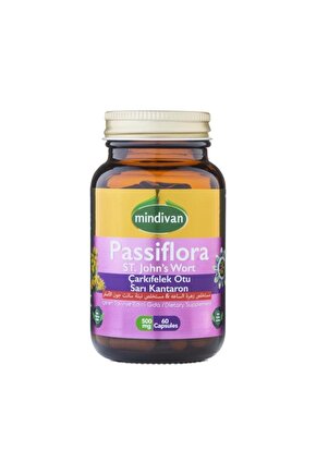 Çarkıfelek Otu&kantaron Ekstreli 60 Kapsül 500mg 2Adet