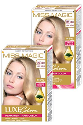 Saç Boyası 8,0 Set Boya 2li Set