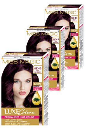 Saç Boyası 4,5 Set Boya 3lü Set