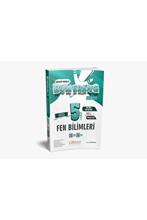 GÜNAY YAYINCILIK 5. SINIF BUMERANG FEN BİLİMLERİ ETKİNLİKLİ AKILLI KİTAP (GÜNCEL MÜFREDAT)
